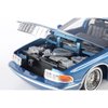 Motormax 1993 Chevrolet Chevy Caprice Lowrider 1:24 Diecast Model Blue w/Graphics Get Low 79022 by All Star Toys
