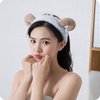 Hofar Sheep Horn Animal Face Wash Headband for Women Headband for Washing Face Cartoon Cute Creative Hair Accessories