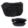 EG BAGS Concealed Carry Pistol Bag - Black Gun Concealment Fanny Pack - Fits up to 50 in Waist