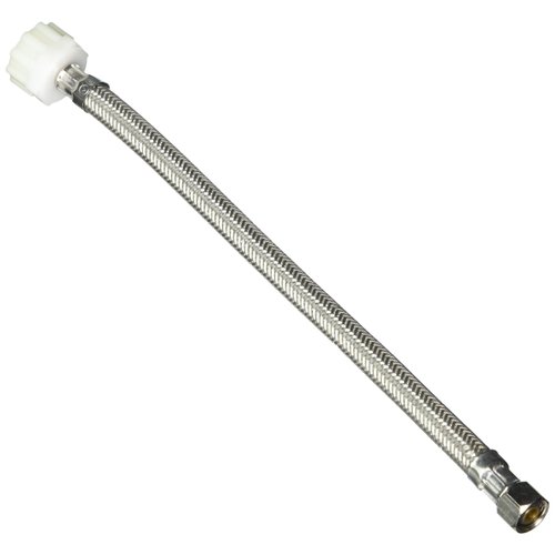 LDR Industries 508 4412 Supply Line, 3/8" x 7/8" x 12", Silver