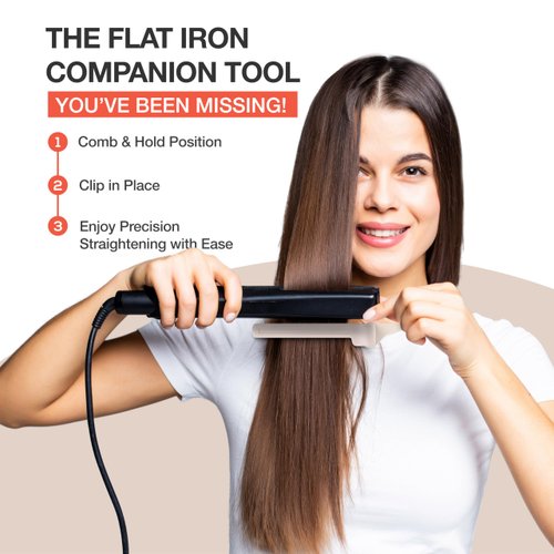 ColorBow Rat Tail Combs for Hair Stylist (2 Pack) Teasing Comb, Flat Iron Comb Attachment Clip on, Parting Comb, Hairstylist Must Haves for Highlights balayage board Buddy Ombré Trimming & Cutting