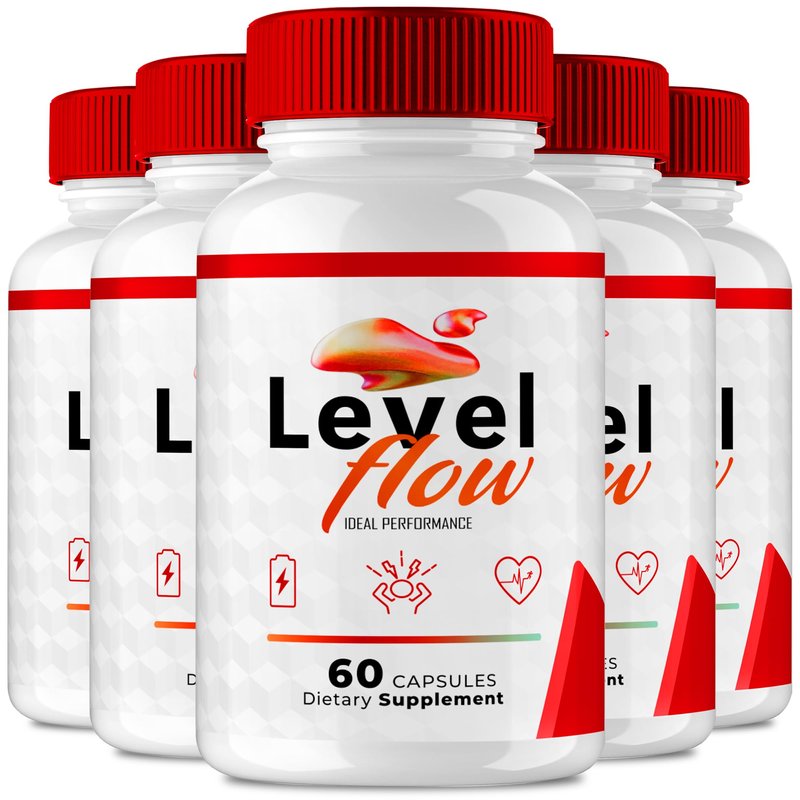 Level Flow Capsules, Official Level Flow Advanced Blood Formula ...