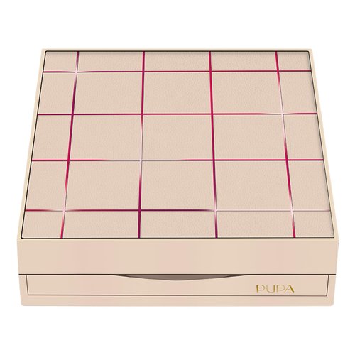 Pupa Milano Pupart M Makeup Palette, 001 Nude, 0.6 oz - Makeup Kit - Blush - Concealer - Highlighter - Eyeshadow - Lip Gloss - Lip Cream - Face Makeup