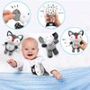 XIXILAND Black and White Baby Toys 0-3 Months, Car Seat Toys Stroller Toys Hanging Rattle Toys, Infant Toys Newborn Toys High Contrast Baby Toys with Wind Chimes for 0 3 6 9 12 Months Boys Girls