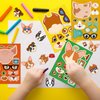 24 Sheets Animal Heads Make a Face Stickers, Animals Party Games Stickers for Kids, Make Your Own Animal Stickers for Kids Birthday Party Favors Classroom Rewards, Animal Themed Art Craft Supplies