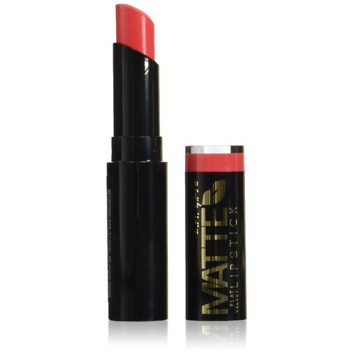 L.A. Girl Matte Flat Velvet Lipstick Pigment Makeup -Frisky, 0.1 ounce