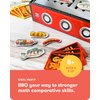SimplyFun Grill Party - A BBQ Algebra Game for 3rd Grade Math - Engaging and Educational Math Games for Kids Ages 8-12 - 2 to 5 Players - Ages 8 & Up