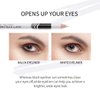Go Ho 12 PCS White Eyebrow Eyeliner Pencils,White Eyeshadow Makeup Pen,Sweatproof Eye Highlighter Makeup Pencil,Long-lasting Nice Color Eye Brow Gel Pen,Brow Tint Pencils（White）