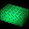 Sumind Glow in The Dark Dice 6 Sided Dice with Black Velvet Pouches for Table Board Games, Party Favors, Toy Gifts(54 Pieces)