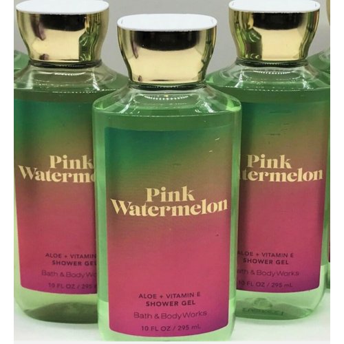 3 PINK WATERMELON Shower Gel bath body 10 oz