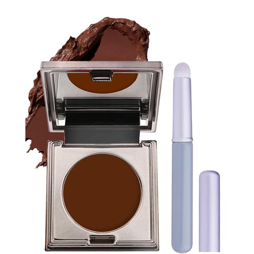 Long Lasting 2-in-1 Creme Cheek Blush + Lip Stain Lipstick, High Pigmented Tinted Lip Balm Blusher with Brush,Hydrating Cream Texture for Cheek,Eye & Lip Tint, Vegan Christmas Makeup Gift for Women-02