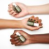 Vegan nail polish, limited edition fall 2021 collection, warm onyx green, shimmer