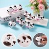 10pcs 3-Inch Rubber Cows Bath Toys, Cute Rubber Moo Moo Subaru Cows Floating Baby Bathtub Toys Bath Toys Water Play Set for Moo Moo Subaru Car, Baby Showers, Rewards Birthday Gift (2 Colors)