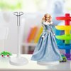 Toyvian Doll Stand Holder Doll Brackets Stands Doll Adjustable Storage Rack Doll Stands for 12 Inch Doll Display Adjustable Stand Dolls Action Figure Stands 12- Inch Doll