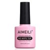 AIMEILI No Wipe Top Coat Soak Off U V LED Gel Nail Polish