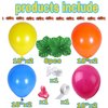 Tropical Party Decoration Balloon Garland Set, Hawaii Luau Birthday Party Supplies,Palm Leaves Latex Balloons for Magic Theme Party Tropical Party Decorations Kids Baby Shower Birthday Party Supplies