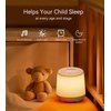 FamiSym White Noise Sound Machine for Baby Kids, Nursery Night Light, Alarm Clock, Dimmable Clock & Temperature Display, 34 Soothing Sounds, Toddler Sleep Trainer, Baby Sound Machine for Sleeping