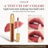 JOSURBEAUTY Velvet Lip Glaze, Velvet Mist, Moisturizing, Non fading, Matte Mouth Red Lip Mud