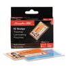 GBC Laminating Sheets, Thermal Laminating Pouches, ID Card Size, 5 Mil, HeatSeal Ultra Clear, 100 Pack (56005)