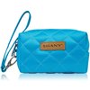 SHANY Limited Edition Travel Makeup Bag Cosmetics Tote Bag Make Up Organizer Women Purse for Toiletries, Ocean Blue