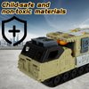 CORPER TOYS Military Toys Missile Launcher Armored Vehicle Playset with Army Men Action Figures and Army Vehicles Set for Boys Kids Gift for Birthday Christmas