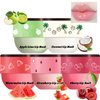 5 Pcs Bee Lip Balm Honey Pot, Honey Strawberry Apple Lip Mask Overnight, Moisturizing Lip Sleeping Mask, Hydrate Repair Prevent Dry Cracked Lip Exfoliator Lip Care