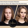 Mellow Cosmetics Brow Duo - Luminous Eyebrow Powder for Natural Looking, Voluminous Brows - Eyebrow Filler for Brows - Vegan Brow Definer - Blonde