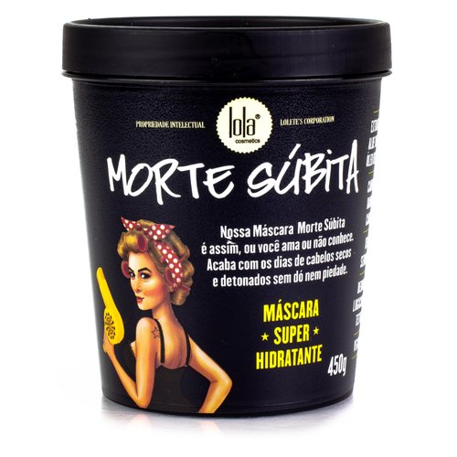 Lola From Rio - Morte Subita - Intensive Treatment Hair Mask For All Types of Dry, Damaged, Frizzy, Chemically Treated Hair 15.87 oz