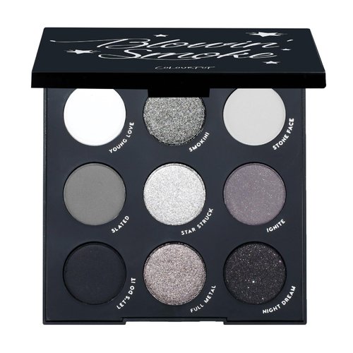 ColourPop Blowin' Smoke Eyeshadow Palette - Silver Eyeshadow and Smokey Eye Eyeshadow Palette with Metallic and Matte Finishes - High-Pigment Eye Makeup with a Long-Wearing Formula (0.3 oz)