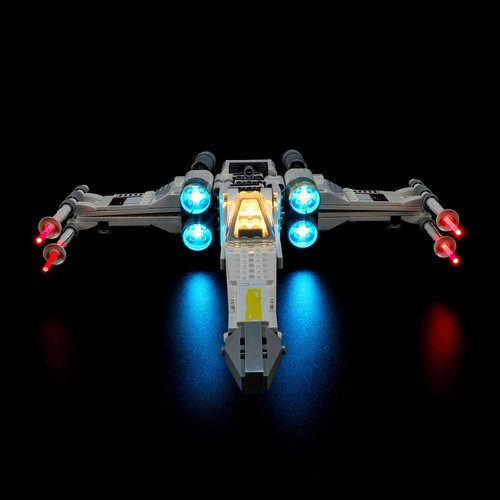 BRIKSMAX Led Lighting Kit for LEGO-75301 Luke Skywalker's X-Wing Fighter - Compatible with Lego Star Wars Building Blocks Model- Not Include Lego Set