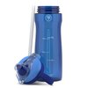 Pogo BPA-Free Plastic Water Bottle with Soft Straw Lid, 18oz. (Blue)