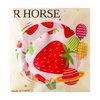 R HORSE Kid Apron and Chef Hat Set - 2Pcs Strawberry Adjustable Children Kitchen Apron Dress up Role Play Chef Toy Cooking Gift Birthday for Girls Cooking Baking Painting and Training