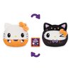 Teeturtle Hello Kitty Halloween Costume Reversible 4" Plushie - Officially Licensed Sanrio Plushie - Cute Kawaii Soft Stuffed Animals