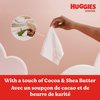 Huggies Nourish Baby Diaper Wipes, Scented Baby Wipes, 2 Push Button Packs (112 Wipes Total)