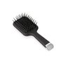 ghd The Mini All-Rounder Paddle Hair Brush ― Travel-Sized Detangling Hair Brush for Thick Hair ― Broad Flat Base to Create Straight and Sleek Blow-Dries ― Black