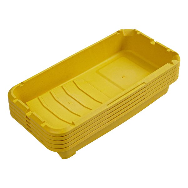 Voomey Paint Roller Tray,Plastic Paint Tray 4 inch,Paint Pans Trays,Small Paint Tray, 5pack,for Painters, Home Wall Painting, DIY Painting Projects, etc.