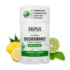 MONA BRANDS All Natural Deodorant For Women & Men | For Sensitive Skin | No Aluminum or Baking Soda | (BERGAMOT LEMON 1.76 Oz)