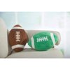 XIZHI 11 inch Football Plush Pillow Fluffy Stuffed Throw Pillows Football Sports Ball Pillow Soft Durable Sports Toy Sofa Room Decoration