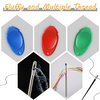 Needle Threaders, TOOVREN Needle Threader Tool, Needle Threaders for Hand Sewing with Clear Box, Simple Needle Threader Great for Needle Work, Sewing Machine, Embroidery, Cross-Stitch, 5 Colors Random
