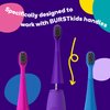 BURSTkids Toothbrush Heads 3-Pack - Genuine BURST Kids Electric Toothbrush Replacement Heads for a Perfect Fit - Ultra Soft Bristles for Deep Clean – 9 Month Supply of Brush Heads, Blue