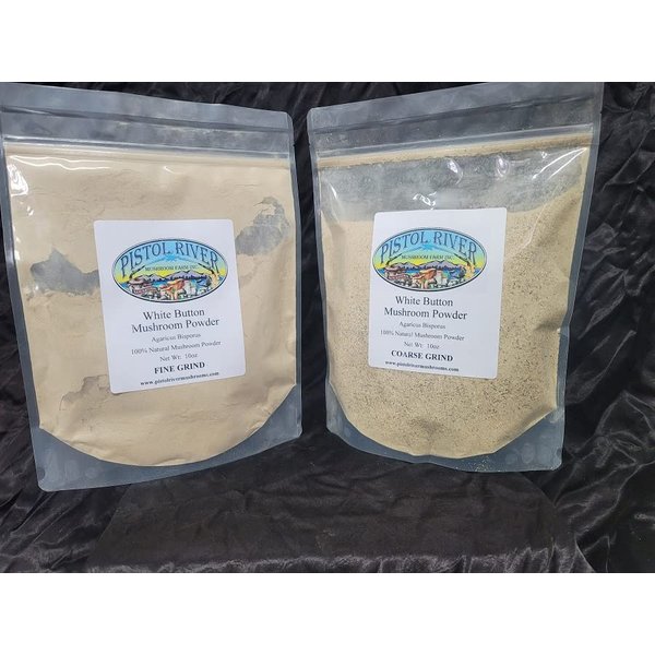 White Button Mushroom Powder 10oz Fine