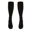 Truform Travel Compression Socks for Men and Women, 15-20 Knee High Over Calf Length, Brown, Medium
