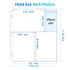MaxGear 30 Pack Photo Sleeves for 3 Ring Binder - (4x6, for 180 Photos)，Archival Photo Pages Photo Album Refill Pages Photo Sheet Protector Page Protectors 8.5 x 11, Each Page Holds Six 4x6 Pictures