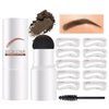 Eyebrow Stamp and Eyebrow Stencil Kit, Eyebrow Shaper for Women and Girls, Eyebrow Stamp Template for Perfect Eyebrows (03#)