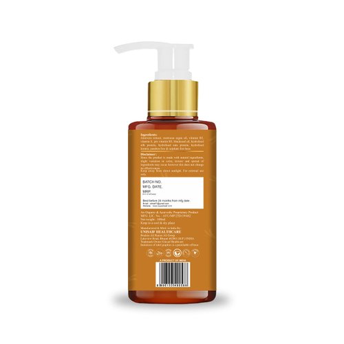 Unisaif Oats Protein Organic Hair Conditioner - Nourishing Hair Care Conditioner for Strength Shine and Repair | Deep Conditioner for Dry Damaged Hair | Sulphate Free | Silicon Free (100 ml).