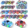 DERTE 45 Pieces Mini Pull Back Cars for Kids Racing Vehicles Toys Bulk with Storage Box Party Favor Supplies Classroom Prizes Treasure Box Toy Easter Fillers for Boys Girls Toddlers