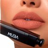 MUBA COSMETICS Take Me Liquid Lipstick - 24 Hour Waterproof Long Lasting, None- Transferable & High-Pigment Lip Makeup, Lipstick for Women - Liquid Lipsticks, Perfect Beauty Gifts (Take Me)