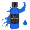 Go Ho Blue Face Body Paint(2.1 oz),Blue Makeup Water Based Face Paint and Body Paint for Airbrush Makeup Special FX, Cosplay, and Halloween Make up