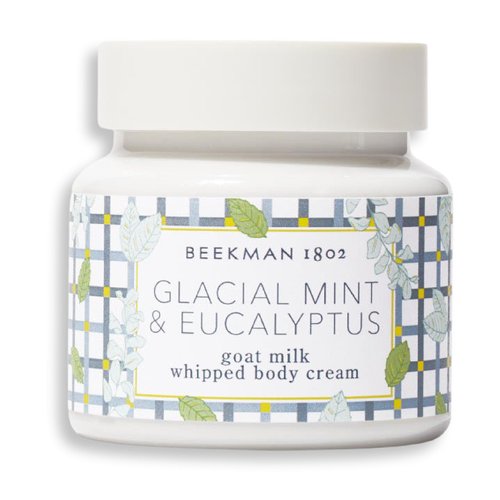 Beekman 1802 Glacial Mint &amp; Eucalyptus Whipped Body Cream - 8 oz - Scented - Moisturizes, Soothes...