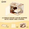 Wowood Super Creator-Mini Blocks Model Building Set for Adults, Miniature Plastic House Kit Super Store-Building Blocks Toys for Teens 8-12, DIY Crafts/Hobbies for Teens&Adults (Sweet Dream Bedroom)